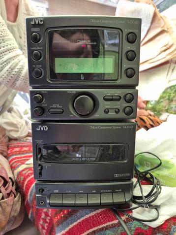 JVC UX-A3 mini-radiocassette met microcomponentensysteem op  beschikbaar voor biedingen