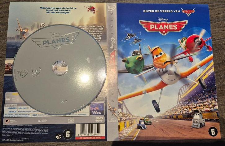 Planes (DVD), Cd's en Dvd's, Dvd's | Tekenfilms en Animatie, Zo goed als nieuw, Amerikaans, Tekenfilm, Vanaf 6 jaar, Ophalen of Verzenden