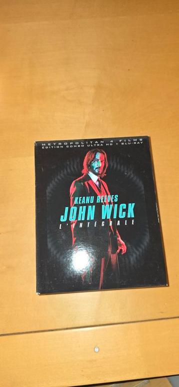 John Wick 4k uhd blu ray collection 4 films, Cd's en Dvd's, Ophalen of Verzenden, Zo goed als nieuw