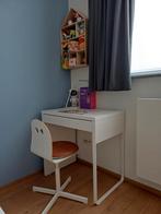 Bureautje met schuif + bureaustoel Ikea, Huis en Inrichting, Bureaus, Ophalen