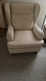 1 zit , beige stof, Huis en Inrichting, Fauteuils, Ophalen, Gebruikt, Stof