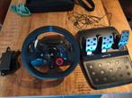 Logitech G29 racing wheel + pedals, Games en Spelcomputers, Ophalen, Zo goed als nieuw