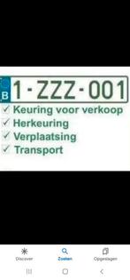 Z platen keuring voor verkoop., 24-uursservice, Apk-keuring
