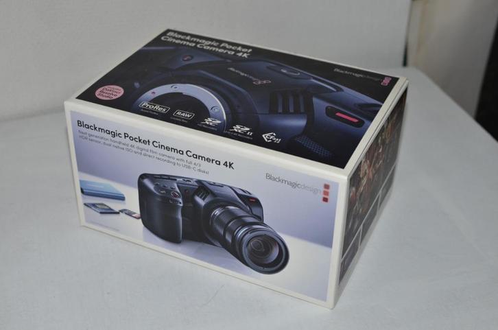 Blackmagic Pocket  Camera 4K – Rig, Audio, Tv en Foto, Videocamera's Digitaal, Gebruikt, Camera, Overige merken, Ophalen