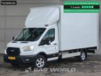 Ford Transit 130pk D'Hollandia Laadklep Zijdeur Bakwagen Air, Auto's, Stof, Euro 6, 4 cilinders, Wit