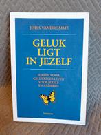 Joris Vandromme : Geluk ligt in jezelf, Boeken, Esoterie en Spiritualiteit, Ophalen of Verzenden