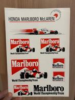 Stickers F1 Marlboro World Championship team, Enlèvement ou Envoi, Comme neuf, Voiture ou Moto