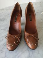 Chaussures SERGIO ROSSI a talon cuir camel, Enlèvement ou Envoi, Neuf