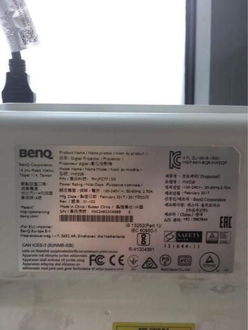 schijnwerper, Audio, Tv en Foto, Beamers, Ophalen, BENQ, Gebruikt, Overige technologie