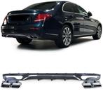 AMG Look diffuser 4 x uitlaat Mercedes E Klasse W213 Standaa, Auto diversen, Tuning en Styling, Verzenden