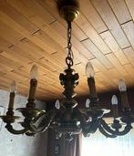 Antieke koperen luster, Huis en Inrichting, Ophalen, Gebruikt