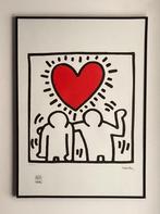 Lithografie op groot formaat van Keith Haring