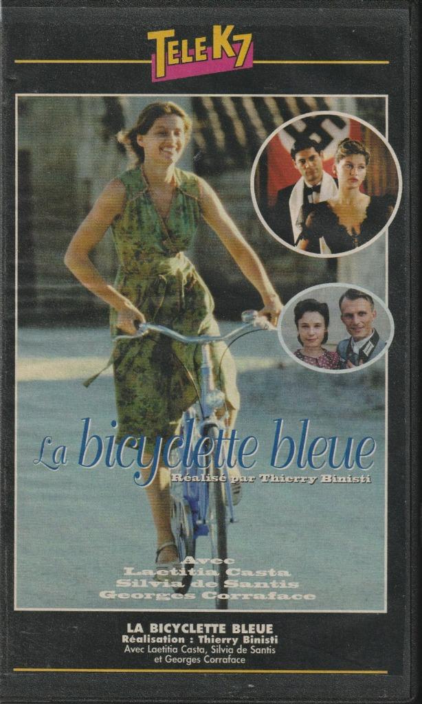 DE BLAUWE FIETS LAETITIA CASTA K 2 VHS, Cd's en Dvd's, VHS | Film, Gebruikt, Actie en Avontuur, Alle leeftijden, Ophalen of Verzenden