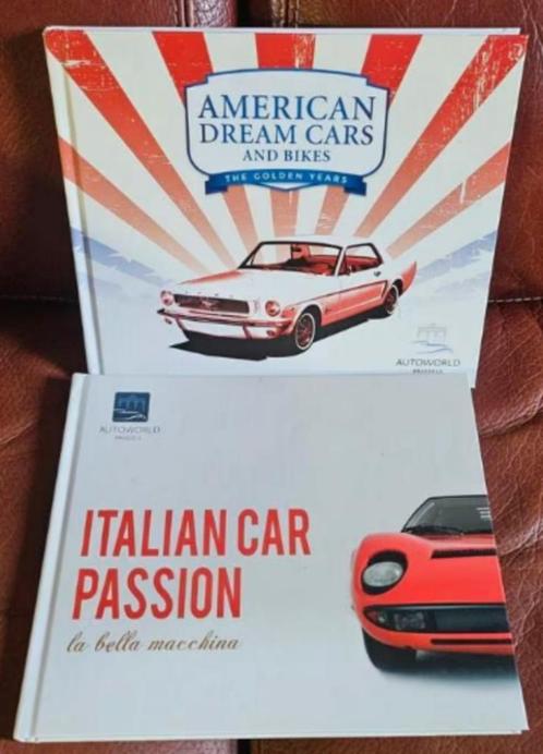 Zo goed als nieuwe set van 2 boeken over Italiaanse auto's +, Boeken, Auto's | Boeken, Nieuw, Algemeen, Ophalen of Verzenden