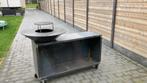 Vuurschaal barbecue met snijtafel., Tuin en Terras, Houtskoolbarbecues, Ophalen