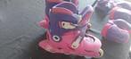 Kinderskates roze 32-34 met bescherming, Kinderen, Inline skates 4 wielen, Ophalen, Overige merken