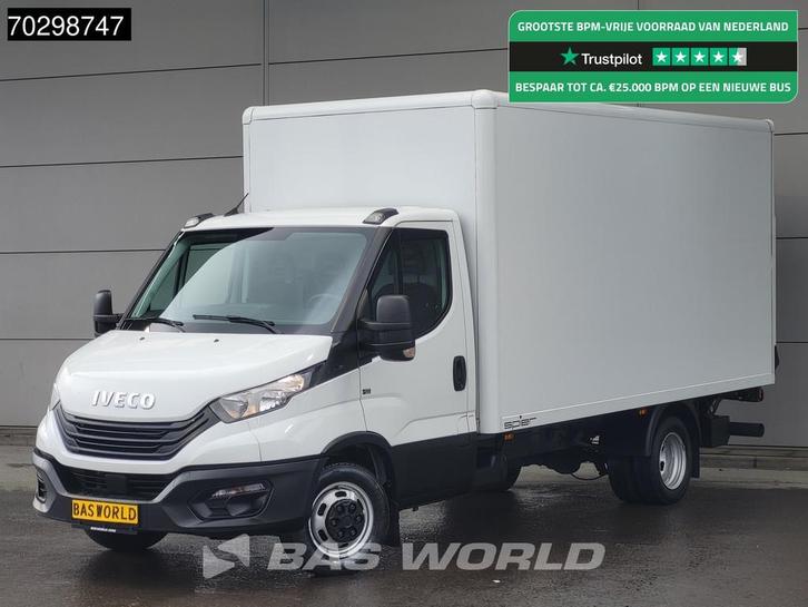 Iveco Daily 35C16 Laadklep Dubbellucht Bakwagen 160PK Airco, Auto's, Bestelwagens en Lichte vracht, Bedrijf, Te koop, Airconditioning