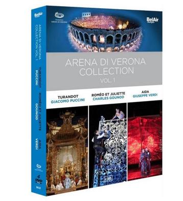 Arena Di Verona Collection Vol 1 - boxset 4 dvd dvds NIEUW beschikbaar voor biedingen