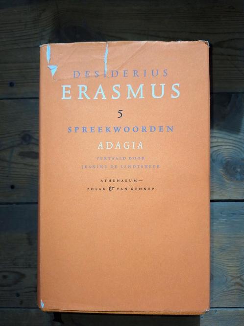 Desiderius Erasmus - Spreekwoorden; Adagia, Livres, Littérature, Enlèvement ou Envoi