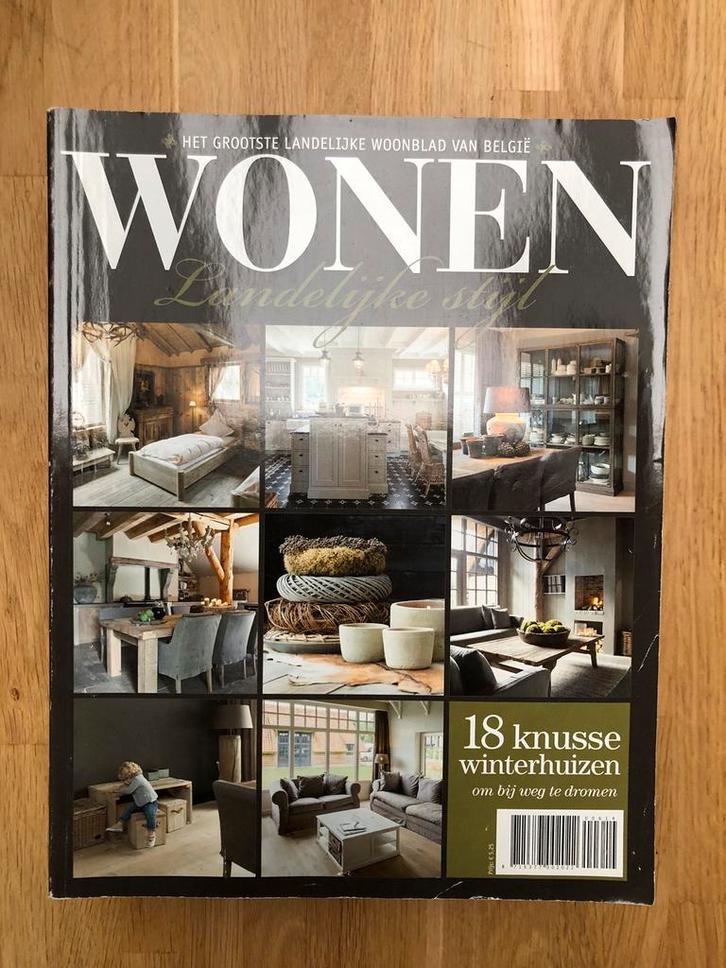 nog 7 tijdschriften Wonen Landelijke Stijl, Boeken, Tijdschriften en Kranten, Gelezen, Overige typen, Ophalen of Verzenden