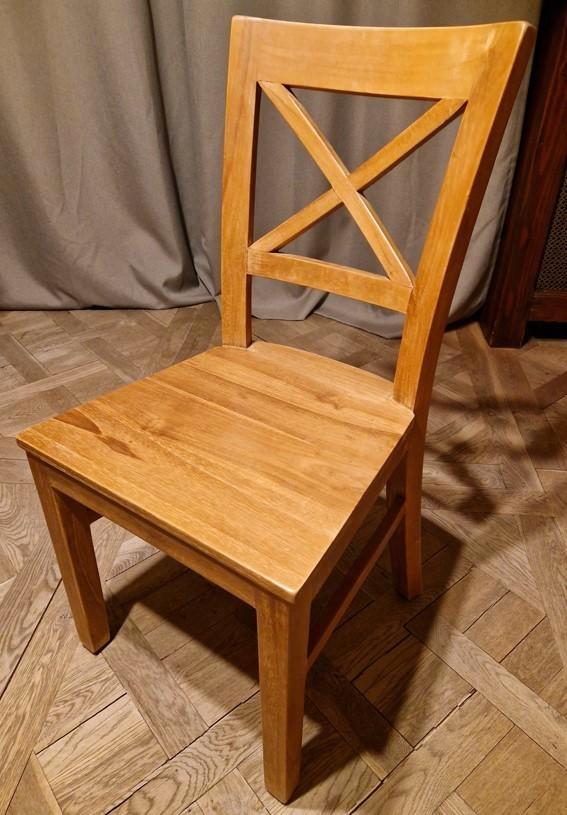 Set van 6 massief teakhouten stoelen, Antiek en Kunst, Antiek | Meubels | Stoelen en Sofa's, Ophalen