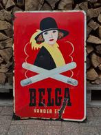 Oud belga reclamebord, Verzamelen, Ophalen, Gebruikt, Reclamebord