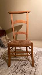 Ancienne chaise d'église en parfait état, bois naturel, Antiquités & Art, Enlèvement
