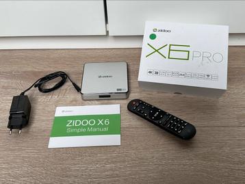 Zidoo x6 pro 4k Mediacenter / Mediaplayer
