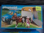 Playmobil Country 5223 Voertuig met paardentrailer, Ophalen