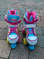 Rolschaatsen regenboog maat 32-35, Kinderen en Baby's, Ophalen, Verstelbaar, Kinderen, Zo goed als nieuw