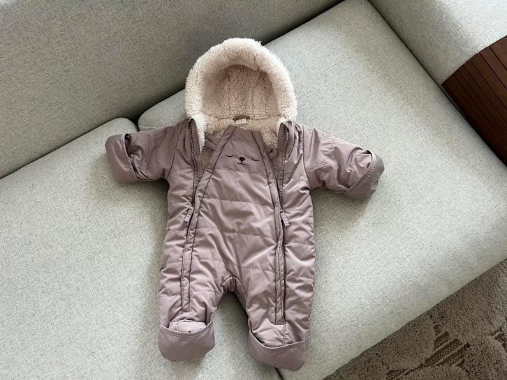 Baby Sneeuwpak, gewatteerde overall, winterpakje, skipak, Kinderen en Baby's, Babykleding | Maat 62, Zo goed als nieuw, Pakje