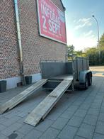 Geremde aanhangwagen dubbelas 2000kg, Auto diversen, Aanhangers en Bagagewagens, Ophalen of Verzenden