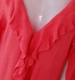 Soon : koraal rood vest , open cardigan gilet , S, Kleding | Dames, Truien en Vesten, Ophalen of Verzenden, Zo goed als nieuw