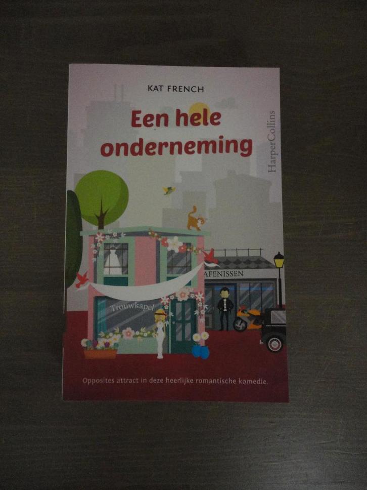 Een hele onderneming - Kat French, Boeken, Romans, Zo goed als nieuw, Ophalen of Verzenden