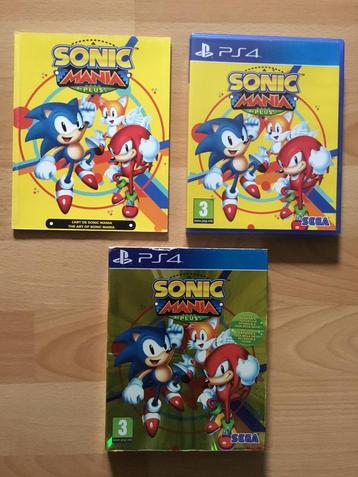 PS4 Sonic Mania Plus beschikbaar voor biedingen
