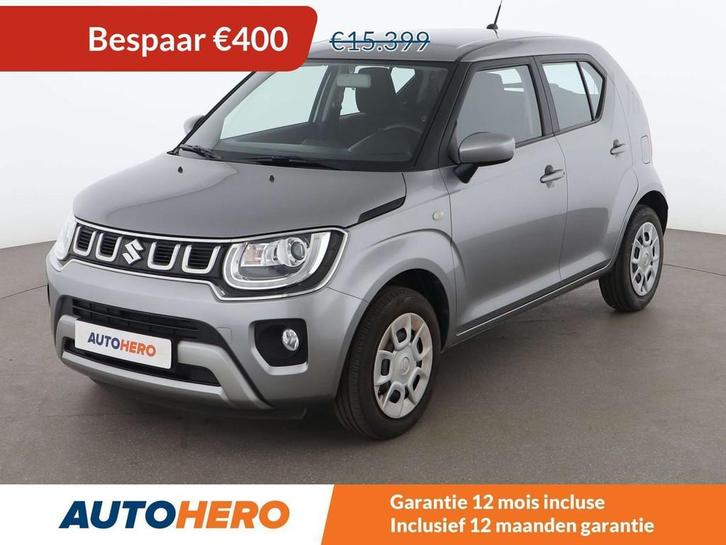 Suzuki Ignis 1.2 DualJet Mild-Hybrid Club (bj 2022), Auto's, Suzuki, Te koop, Ignis, ABS, Airbags, Airconditioning, Bluetooth