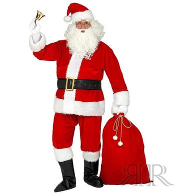 PROMOTION: COMPLET beau Costume de Père Noël NEUF disponible aux enchères