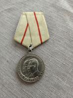 Zeldzame medaille Sovjet-unie zilver, Verzamelen, Militaria | Algemeen, Ophalen of Verzenden
