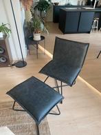 Eenzit met poef, Huis en Inrichting, Ophalen, Gebruikt