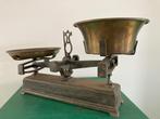 Vintage koperen weegschalen, Ophalen