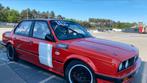 Trackday auto e30 323i te koop, 4 deurs, Achterwielaandrijving, Zwart, Overige bekleding