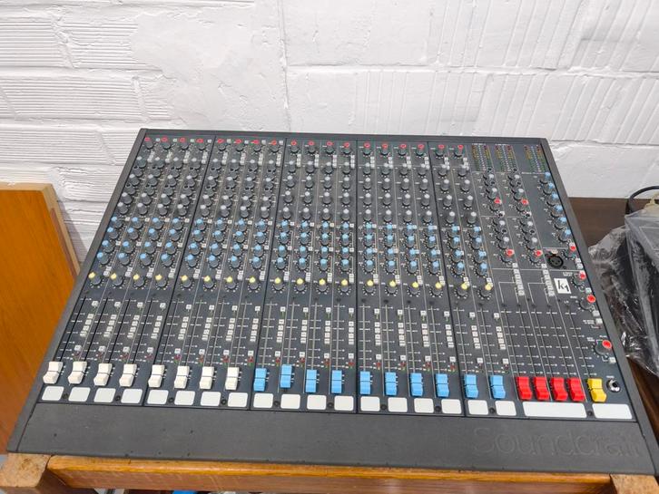 Soundcraft K1 console Analoog  4band eq, Muziek en Instrumenten, Mengpanelen, Zo goed als nieuw, Ophalen of Verzenden