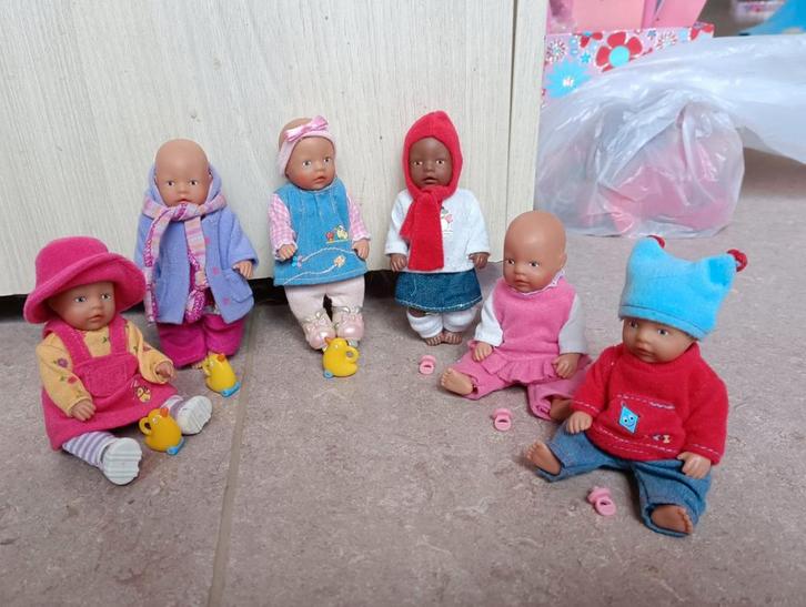 Baby Born Miniworld winter, Kinderen en Baby's, Speelgoed | Poppen, Gebruikt, Overige typen, Ophalen of Verzenden