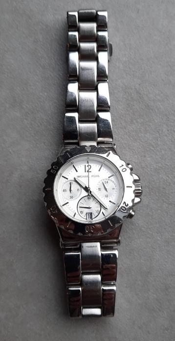 Michael Kors horloge zilverkleur metaal
