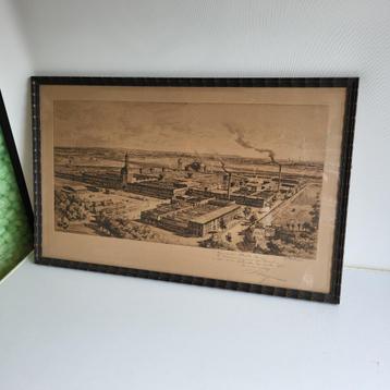 H.E. Roodenburg (1895-1987) - Ets - ENKA fabriek Arnhem 1941 beschikbaar voor biedingen