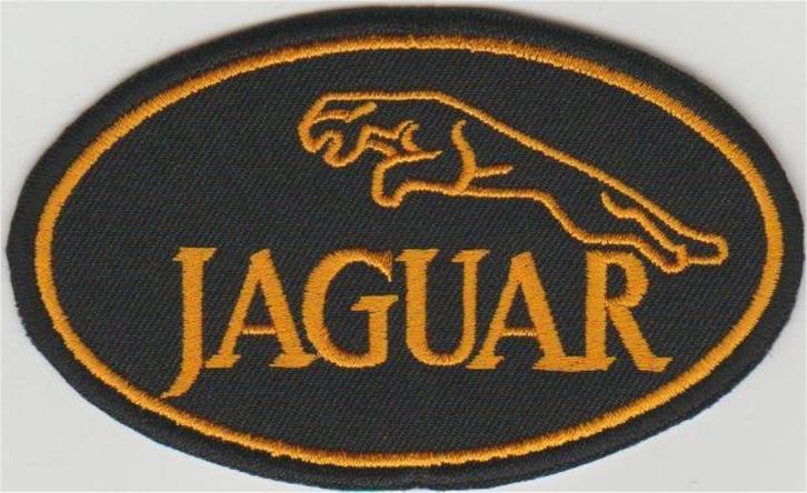 Jaguar stoffen opstrijk patch embleem #4, Verzamelen, Automerken, Motoren en Formule 1, Nieuw, Verzenden