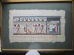 Egyptische handgeschilderde PAPYRUS, Ophalen of Verzenden