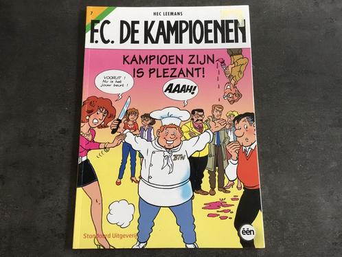 Hec Leemans - FC de kampioenen - Kampioen zijn is plezant!, Boeken, Stripverhalen, Zo goed als nieuw, Ophalen of Verzenden