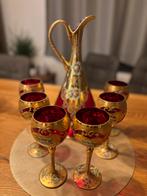 Murano karaf met 6 glazen, Ophalen