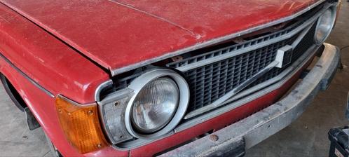 Volvo 144 bj 1972 zonder motor en boite, Auto's, Oldtimers, Particulier, Volvo, Benzine, Stadsauto, Rood, Bruin, Ophalen